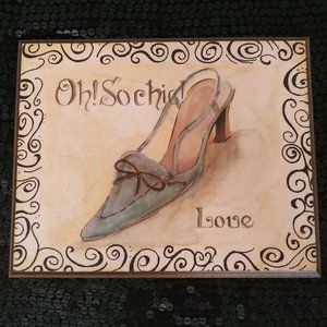 Oh! So Chic Plaque by Celeste Peters